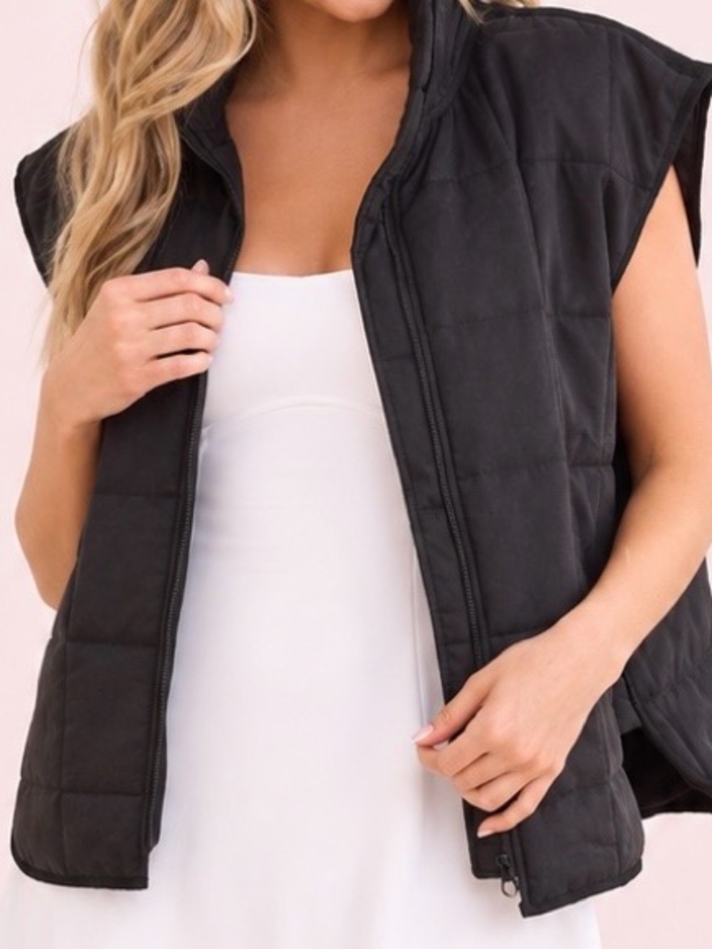 NEW Altar’d State AS Revival Black Vest Size Large NWT